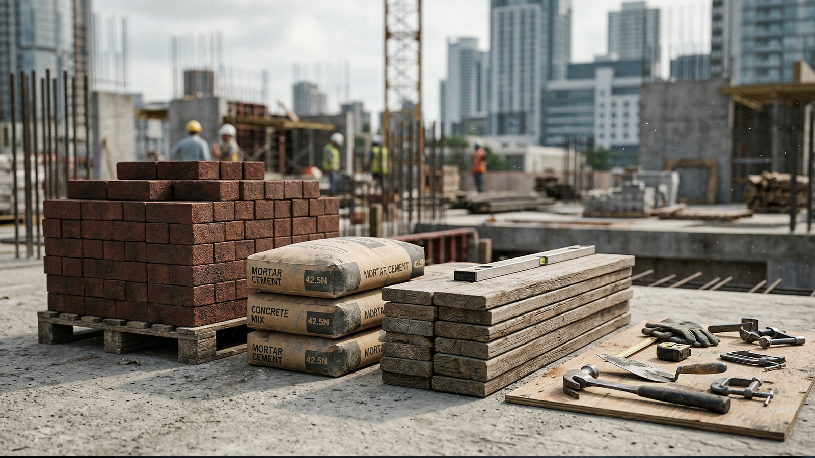 Materiale de constructii pentru proiecte practice